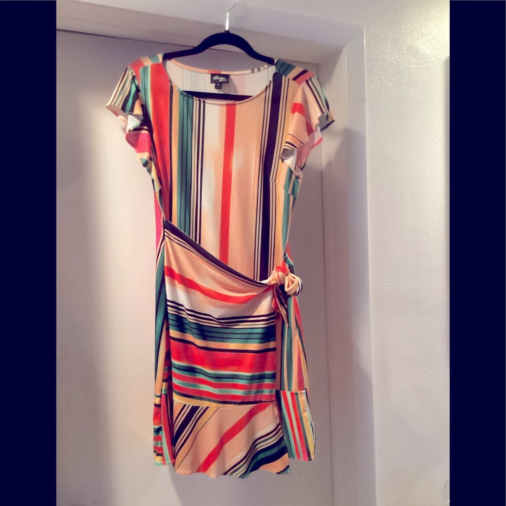 Flirty salsa dress